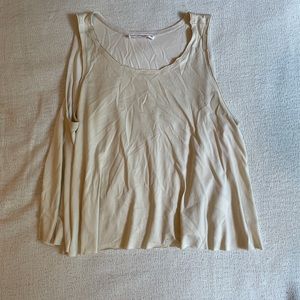 Flowy Cream Tank